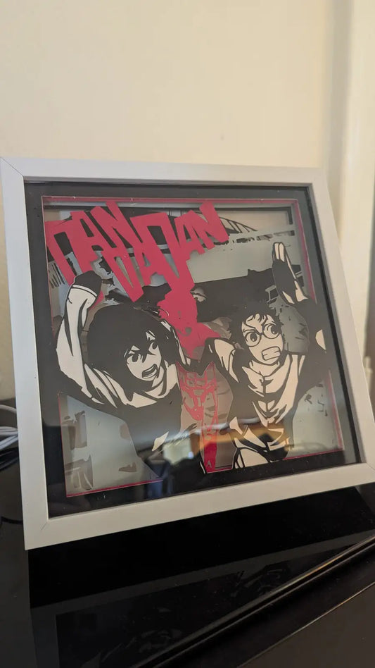 Photo lightbox dandadan éteinte