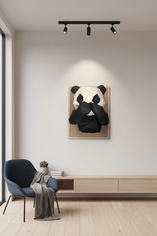 panda ne dit rien papercraft origami