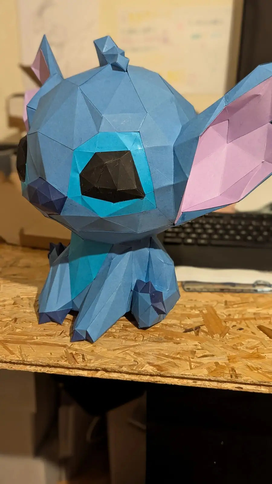 Kit papercraft Stitch – personnage Disney en papier 3D