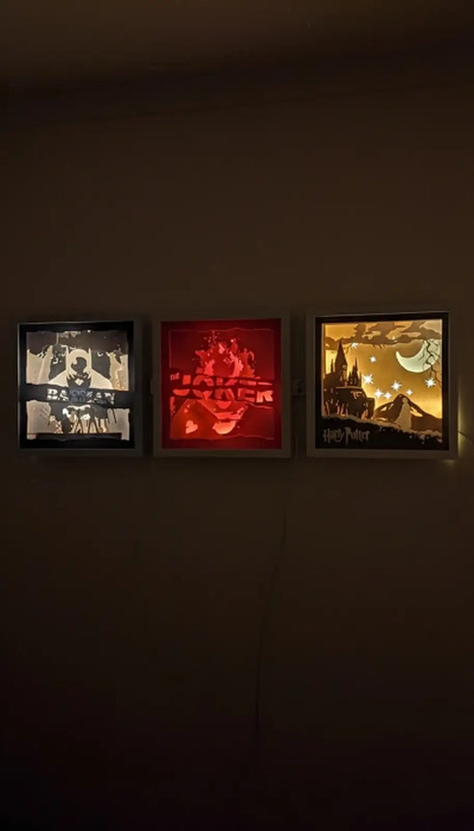 Illuminez votre automne avec nos Lightbox 3D artisanales ✨