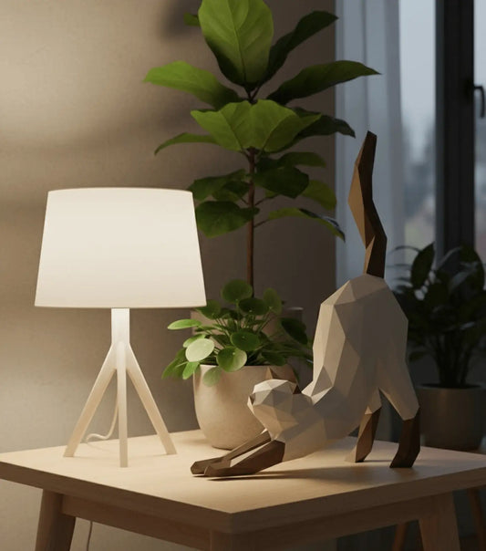 Papercraft origami Chat à monter : étapes, conseils, idées déco