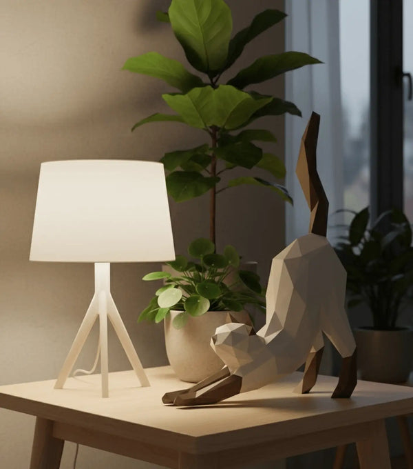 Papercraft origami Chat à monter : étapes, conseils, idées déco