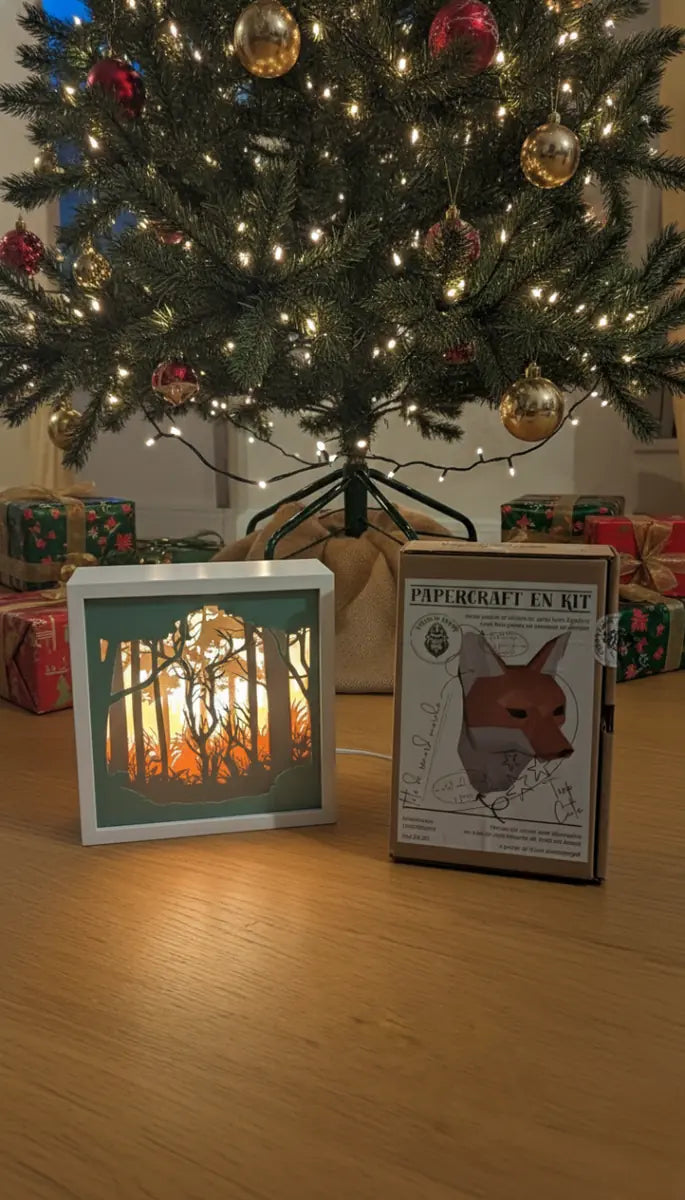 Lightbox & Kits Papercraft: les cadeaux parfaits pour un Noël créatif