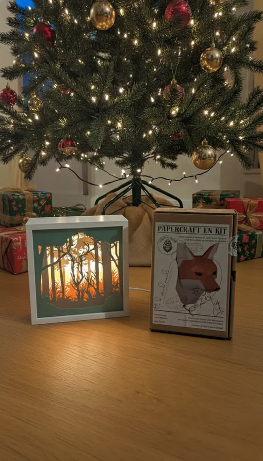 Lightbox & Kits Papercraft: les cadeaux parfaits pour un Noël créatif