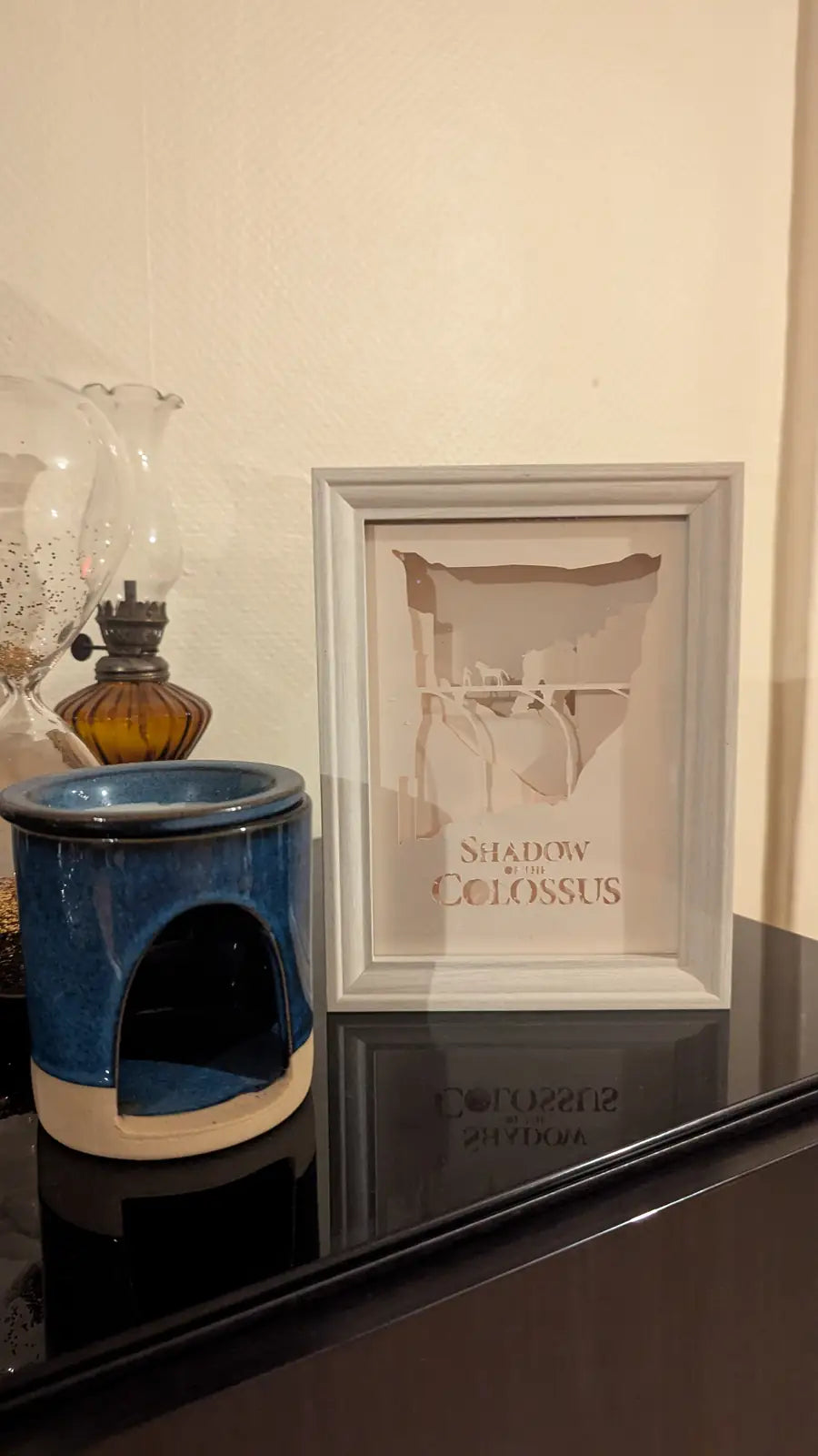 Lightbox Shadow of the Colossus – décoration lumineuse en papier