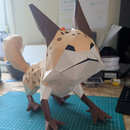 Loth-cat papercraft Star Wars Rebels – vue avant