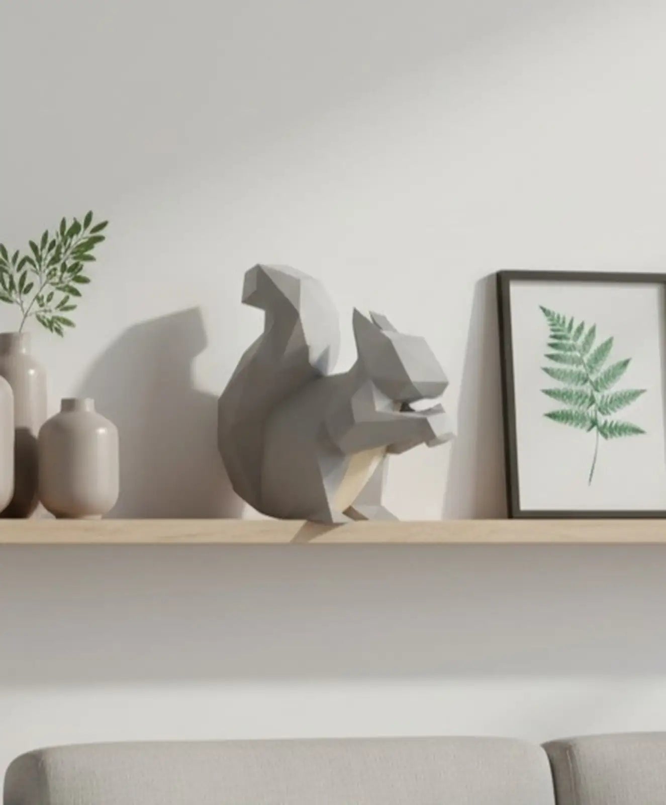 mise en avant papercraft ecureuil 3