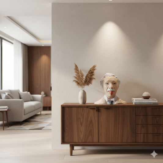 mise en avant papercraft einstein 2