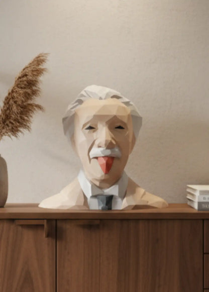mise en avant papercraft einstein 2