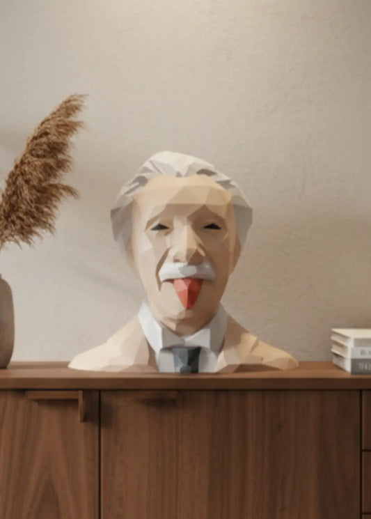 mise en avant papercraft einstein 2