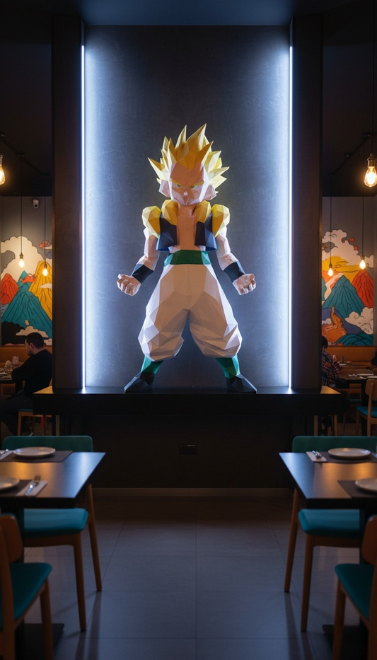 mise en avant papercraft gotrunks