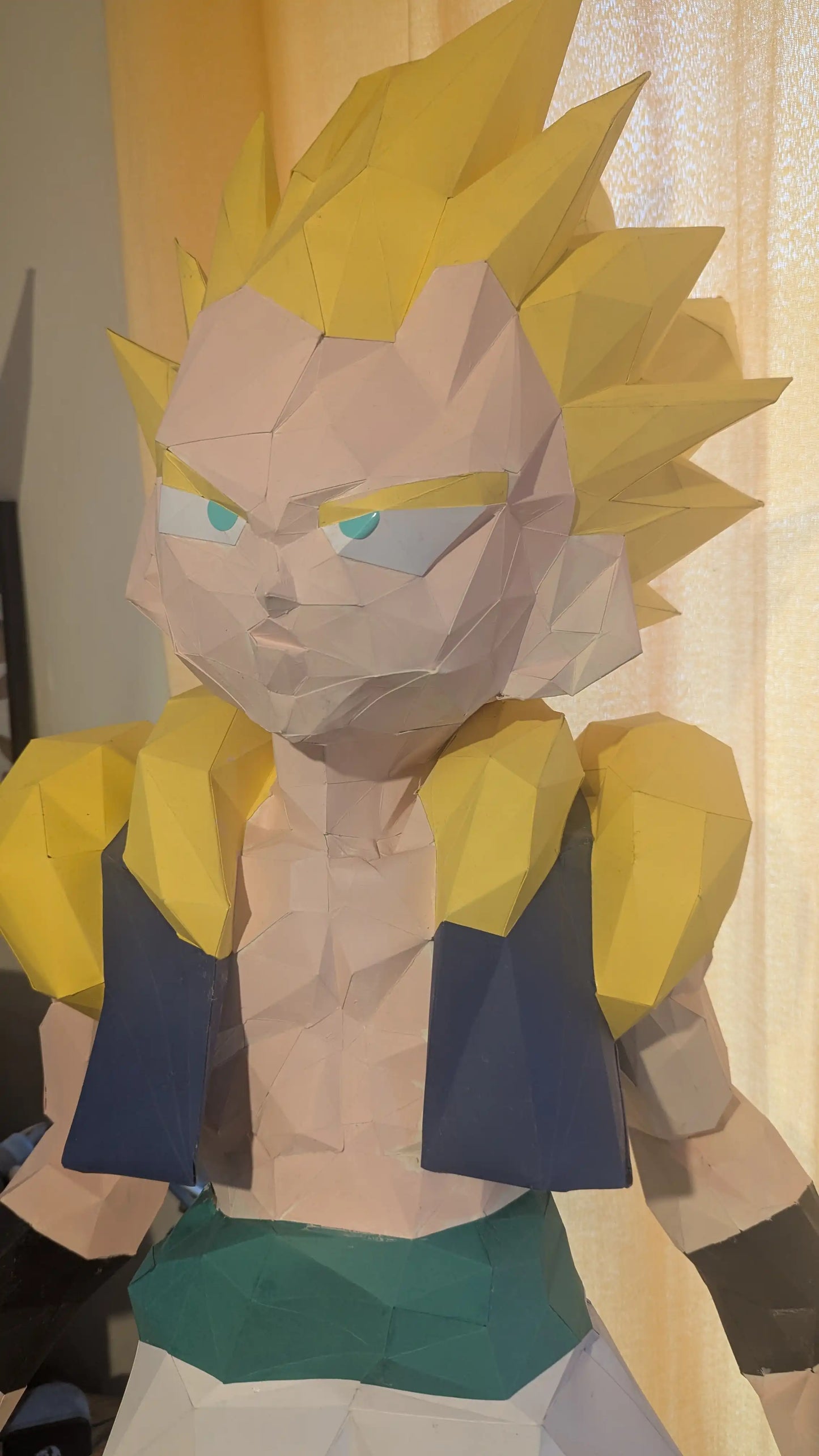 gotrunks tete papercraft dragon ball