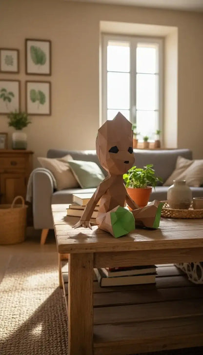 mise en avant papercraft groot 2