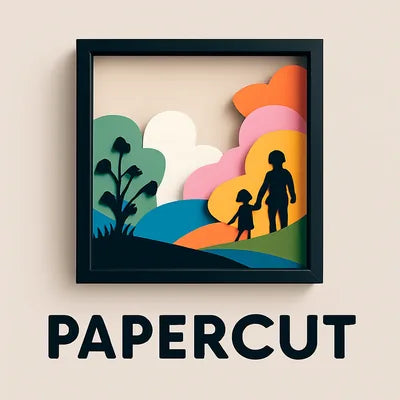 icone presentation papercut