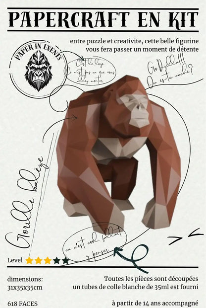 Kit gorille petit modele