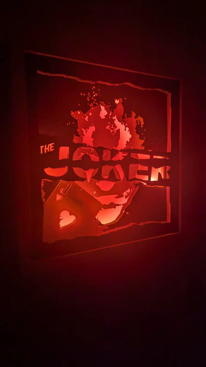 lightbox joker allumé