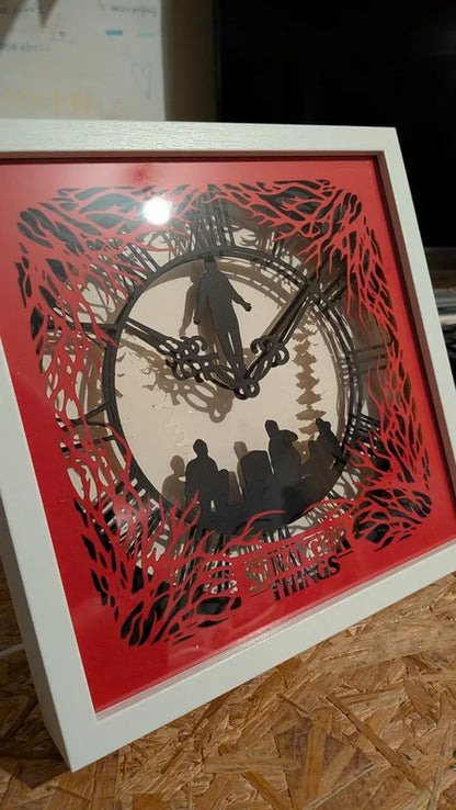 lightbox prise de biais sur stranger things. c'est la scene ou max est attrape par vecna dans la saison 4