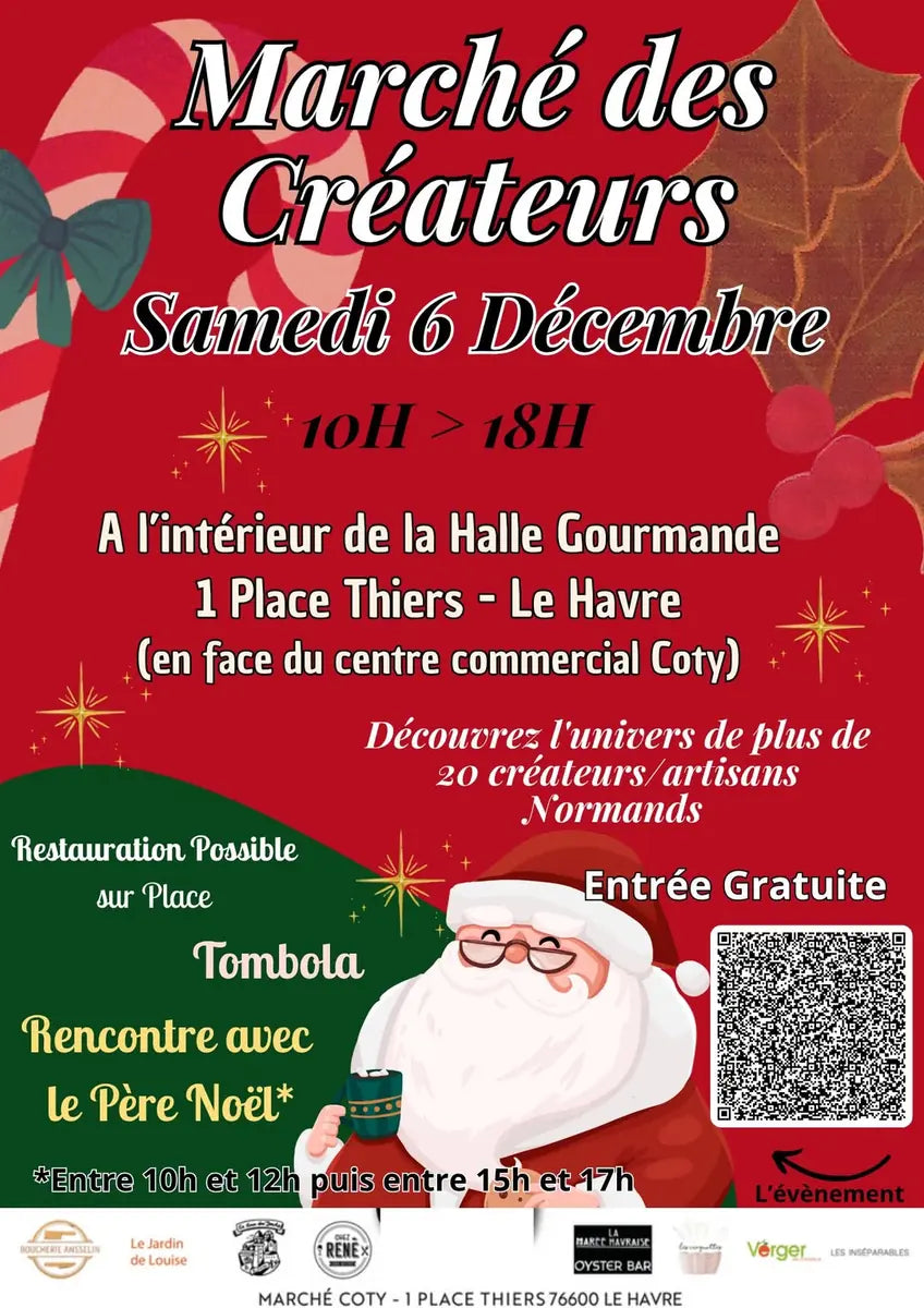 marché de noel aux halles gourmandes du havre le 06 décembre 2025