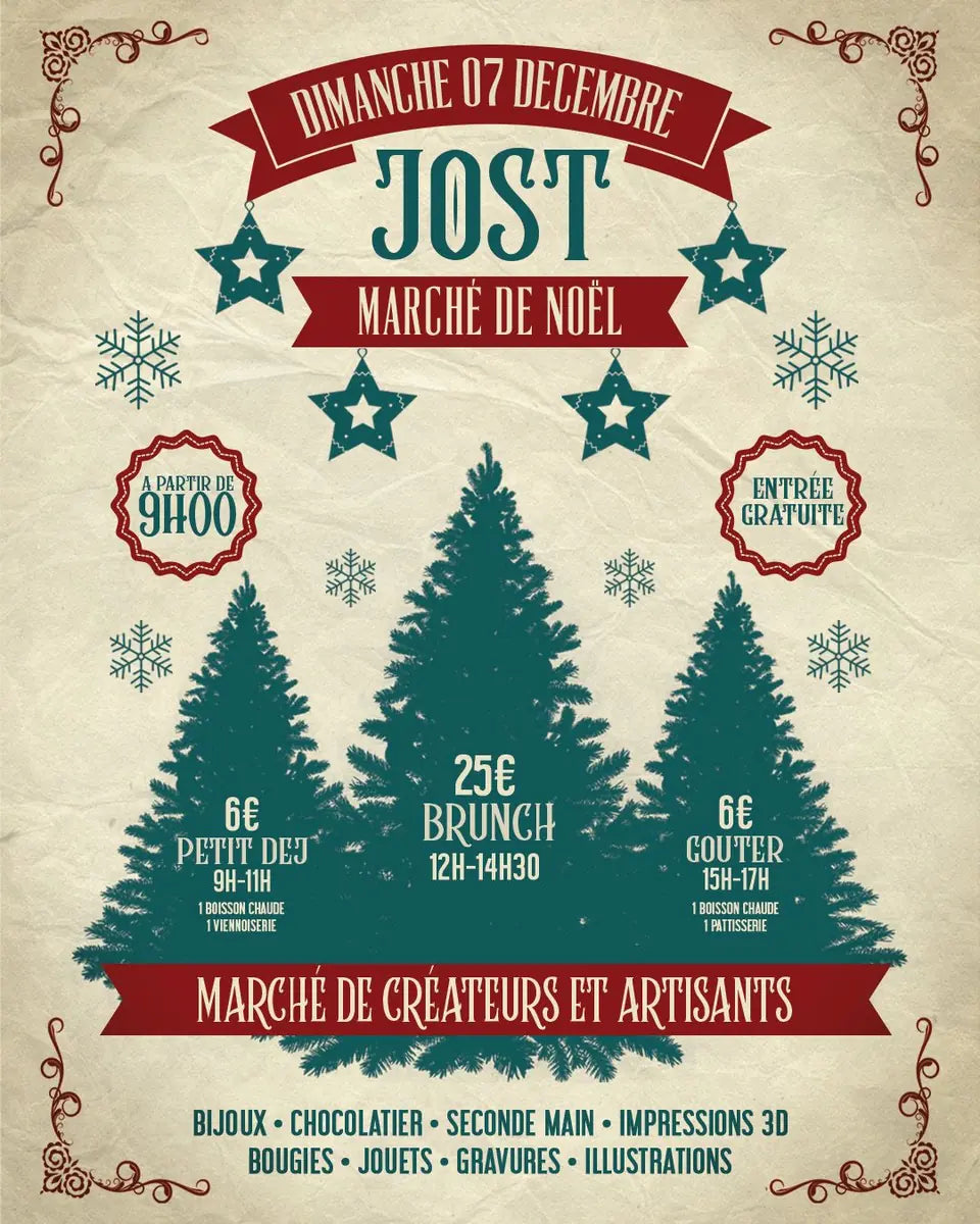 marché de noel du jost au havre le 7 decembre 2025