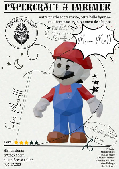 papercraft origami 3d a imprimer et a monter