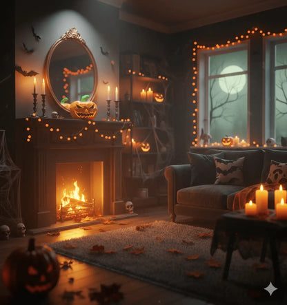 citrouille d'halloween en papercraft origami