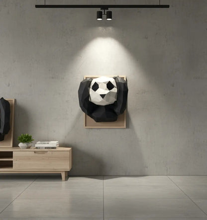 papercraft panda ne veut pas entendre