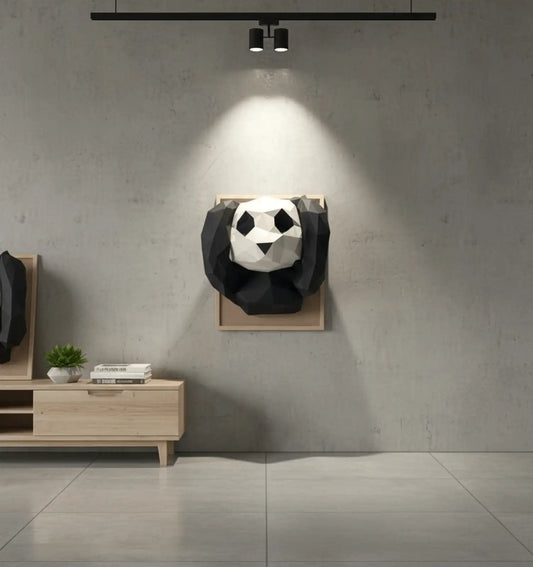 papercraft panda ne veut pas entendre