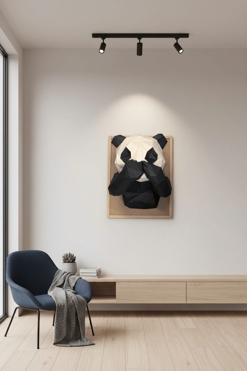 panda ne dit rien papercraft origami