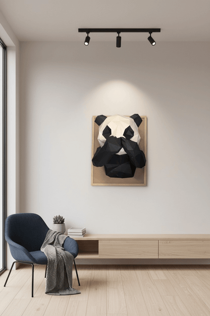 panda ne dit rien papercraft origami