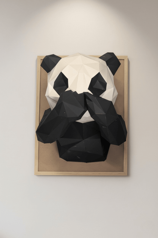 panda ne parle pas papercraft origami