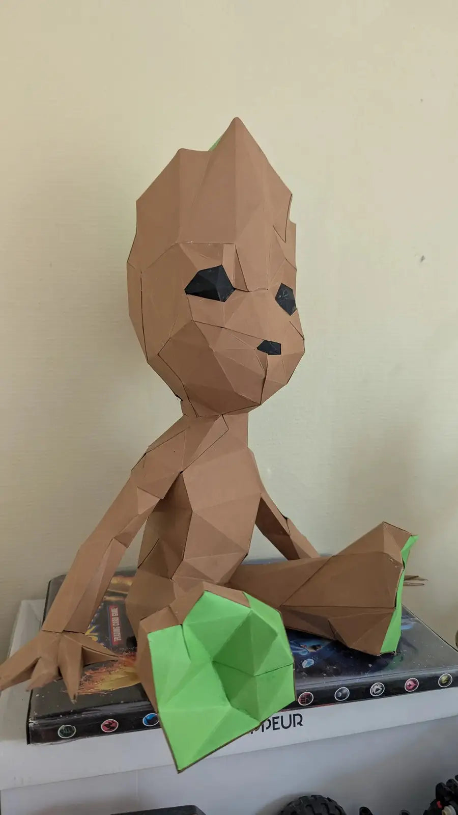 Papercraft Groot en papier 3D – figurine Marvel à assembler