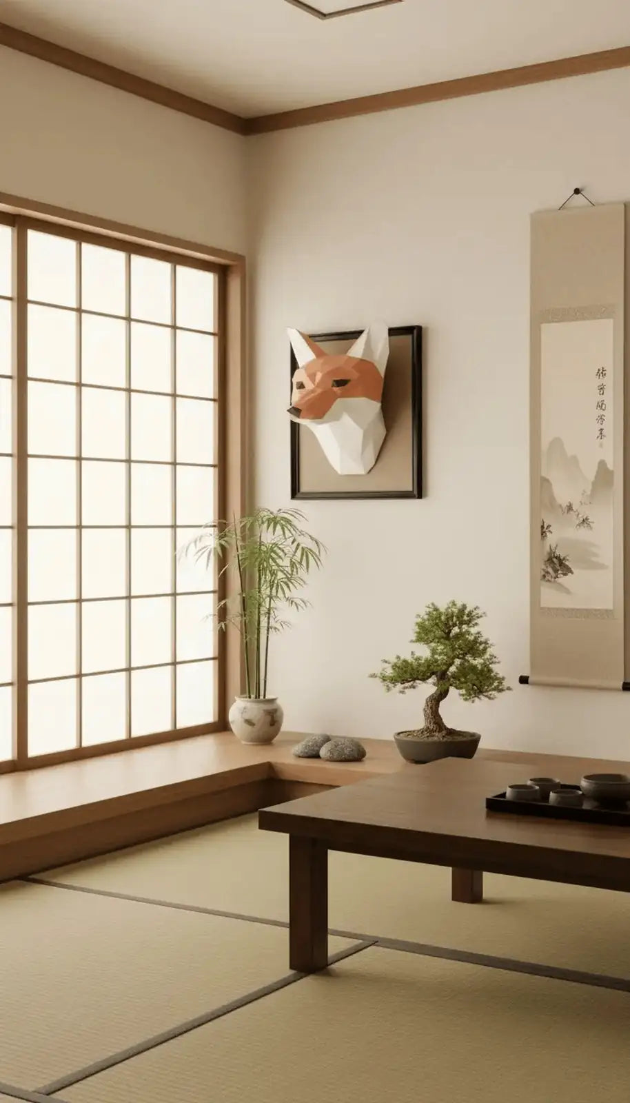 mise en avant papercraft renard