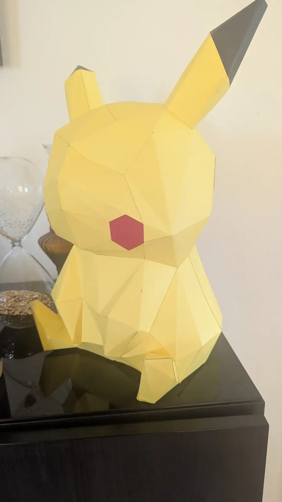Papercraft Pikachu – décoration en papier 3D à assembler