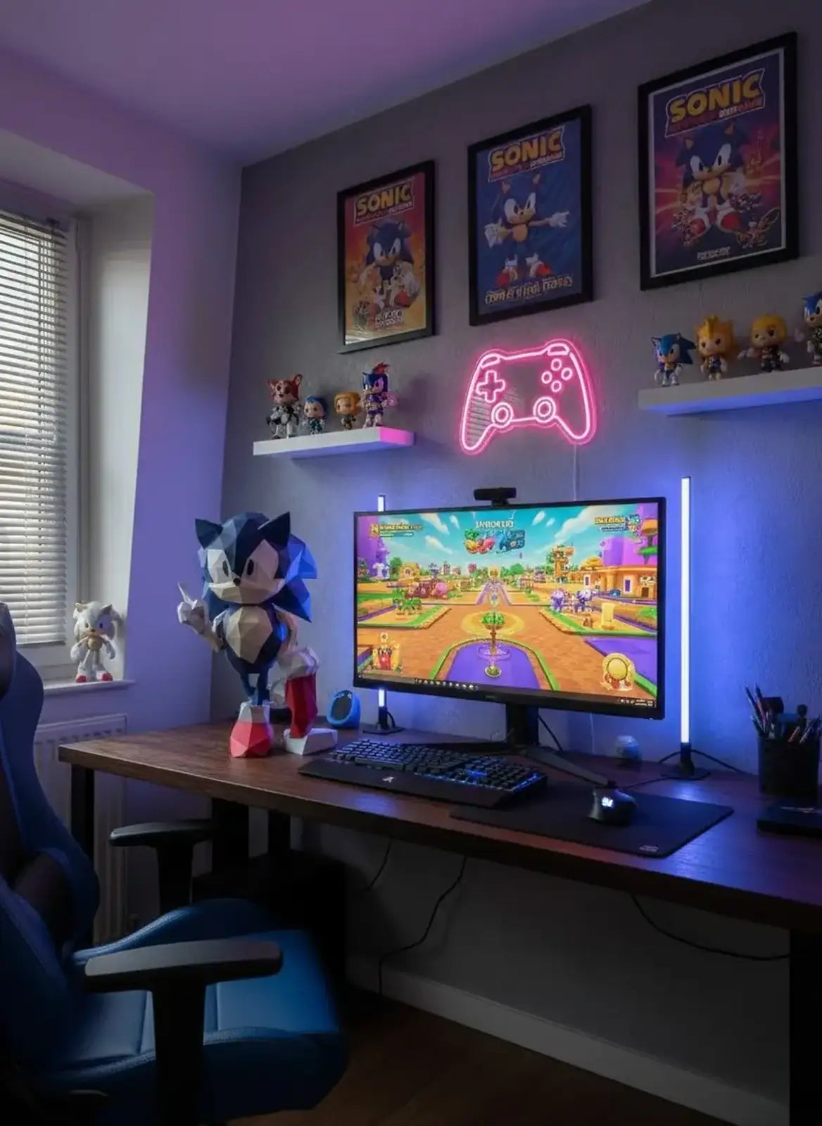 mise en avant papercraft sonic 2