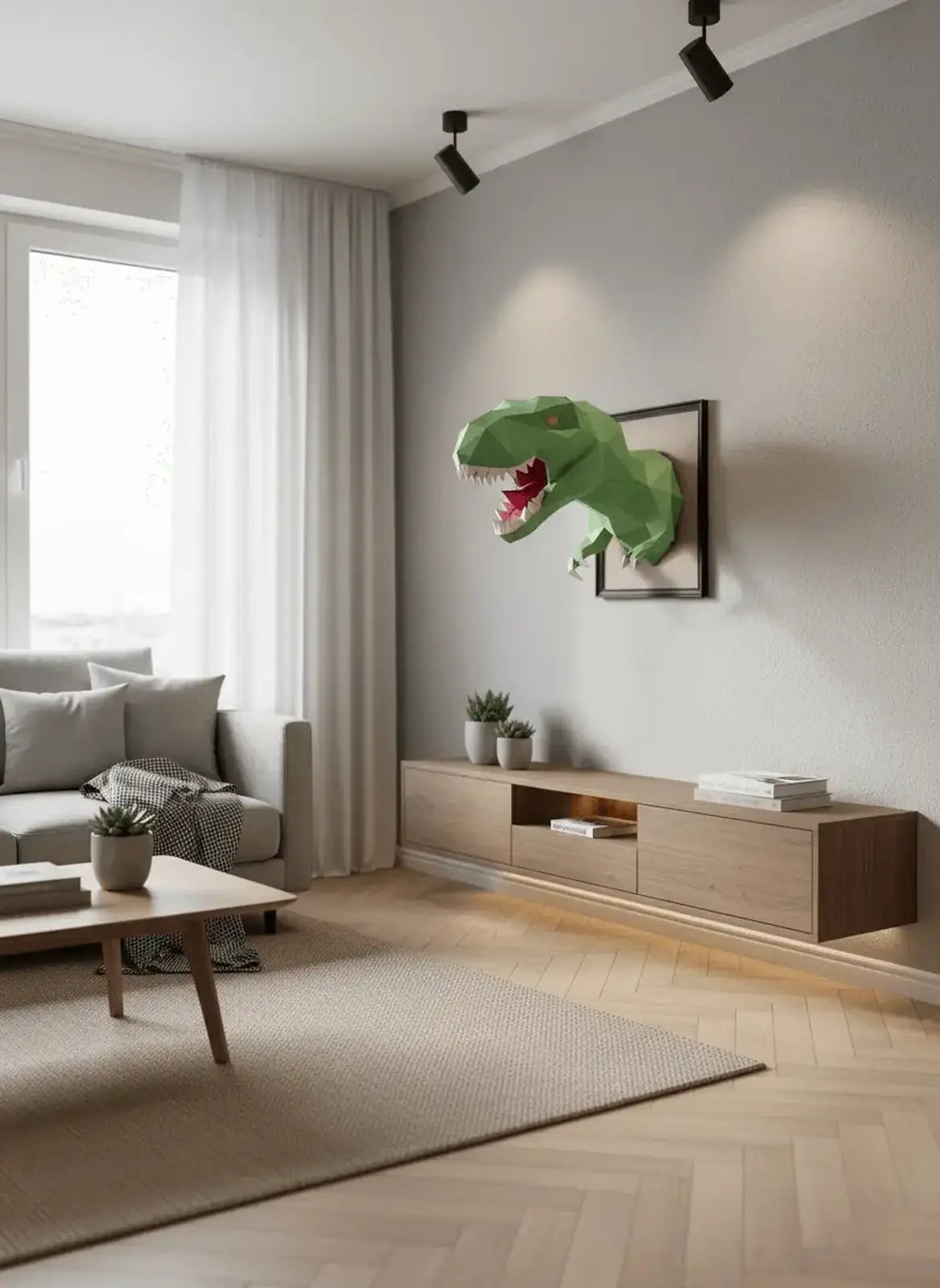 Tyrannosaurus Rex - 3D Render of a Dinosaur. Generative AI Stock Tyrannosaurus Rex - 3D Render of a Dinosaur. Generative AI Stock