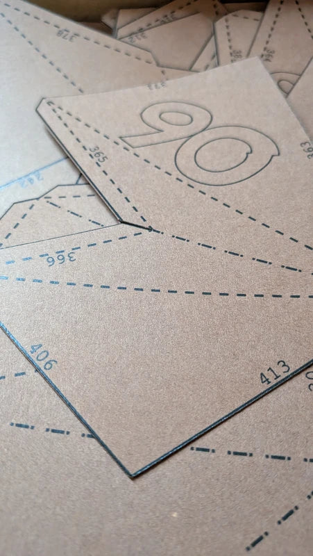 zoom sur une piece provenant du kit du gorille de chez paper in events